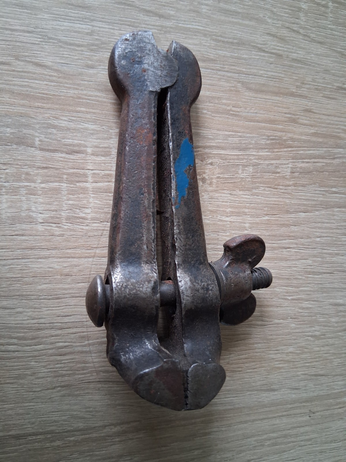 Antiker Feilkloben, Handschraubstock.alt.gebraucht.funktionsfähig — фото 2