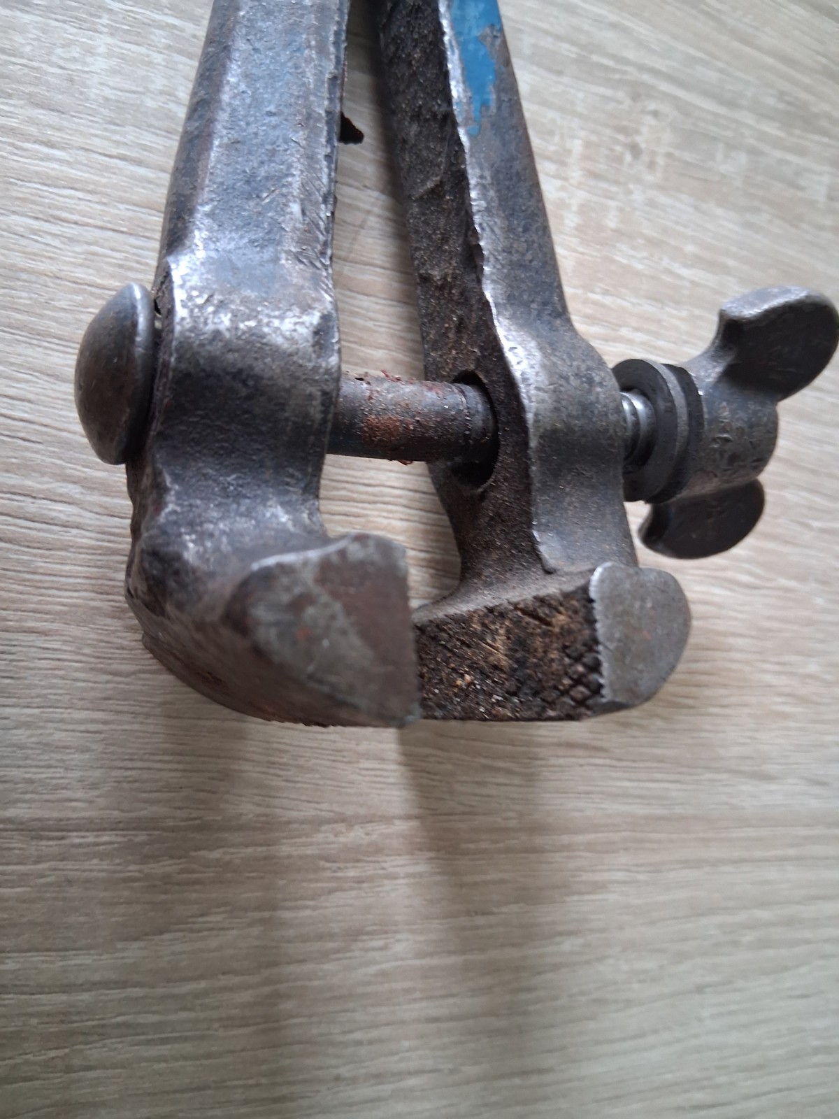 Antiker Feilkloben, Handschraubstock.alt.gebraucht.funktionsfähig — фото 4