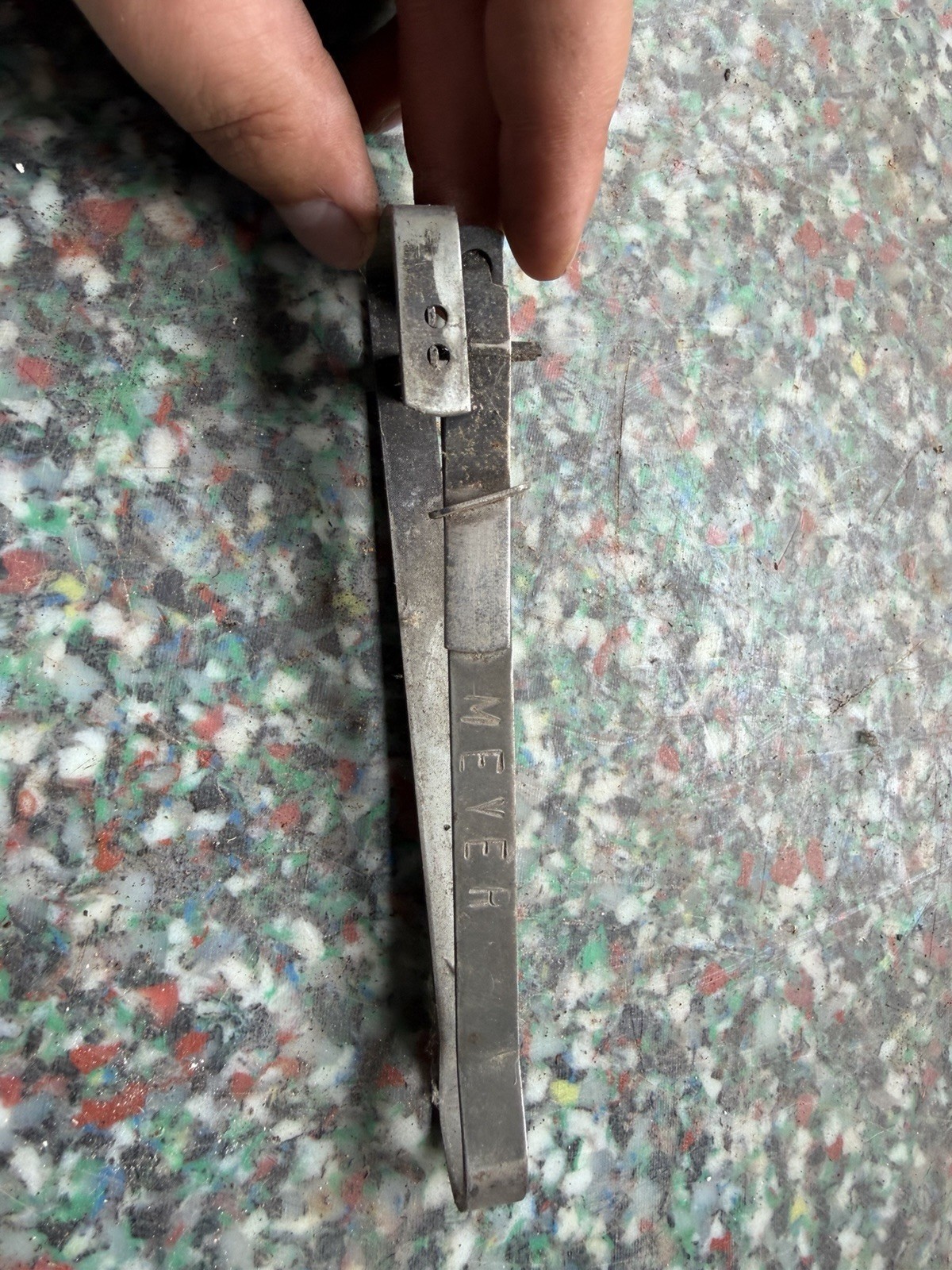 Alter Spannkloben Handfeilkloben Klemmzange Handschraubstock Vintage Werkzeug — фото 2