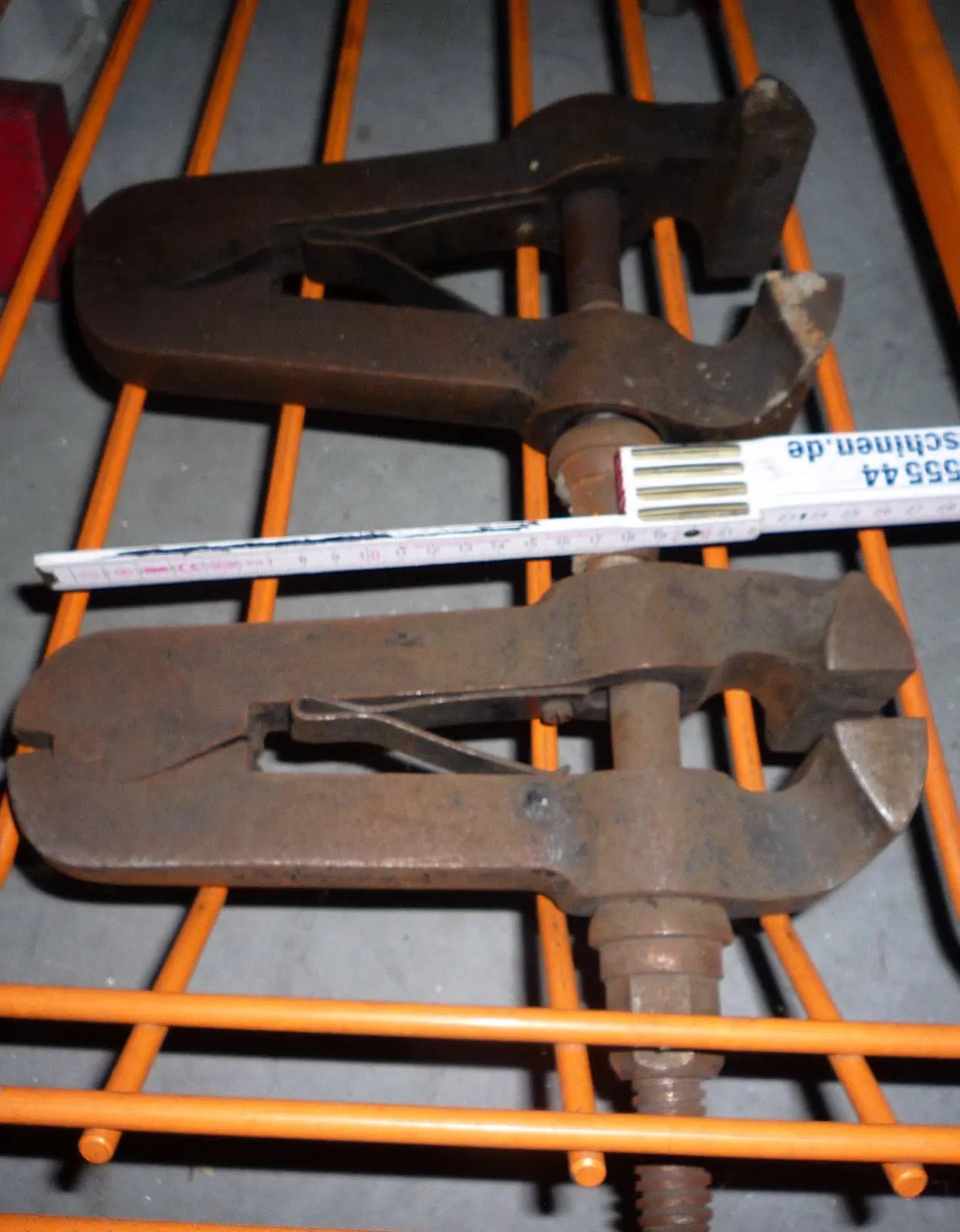 2x Spannkloben Feilkloben Handspannkloben 150 mm SCHWER — фото 2