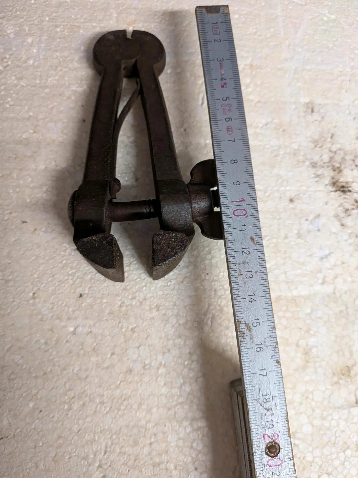Antiker Feilkloben Handschraubstock Werkzeug — фото 1