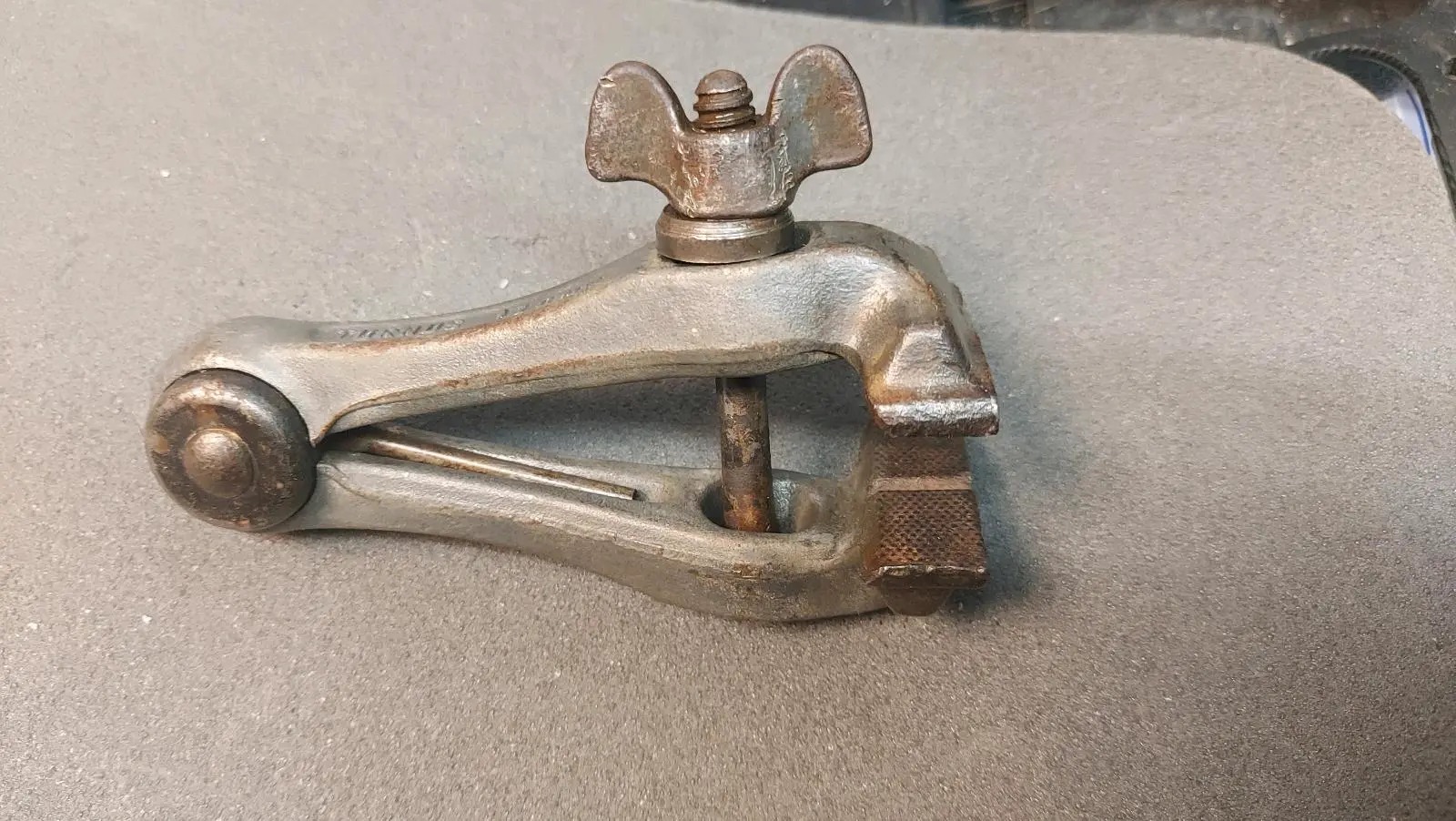 TURNUS® Handfeilkloben mit Flügelmutter, 120 mm — фото 1