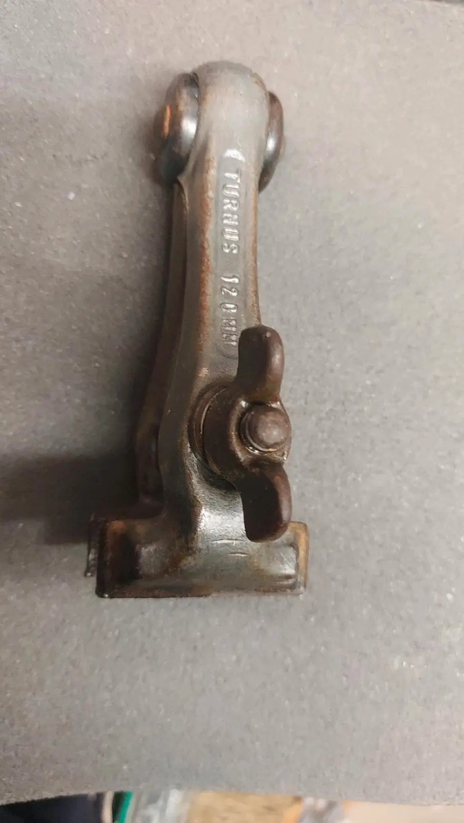 TURNUS® Handfeilkloben mit Flügelmutter, 120 mm — фото 3