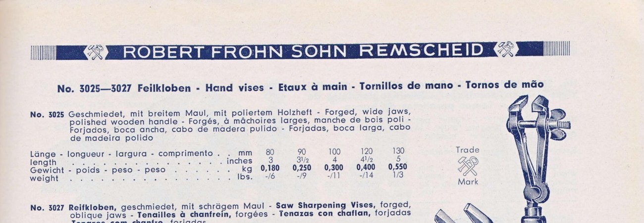 Robert Frohn Sohn, каталог № 165 — стр. 125