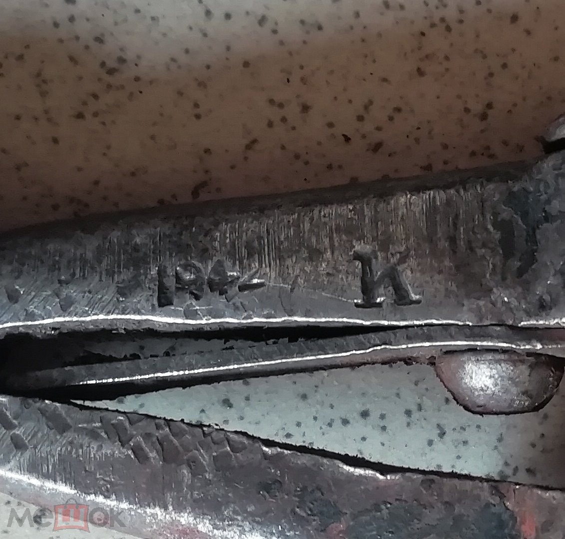 Мешок, лот 214589861 — тиски ручные 1942 года из ЗИП автомобилей, ВОВ — фото 3