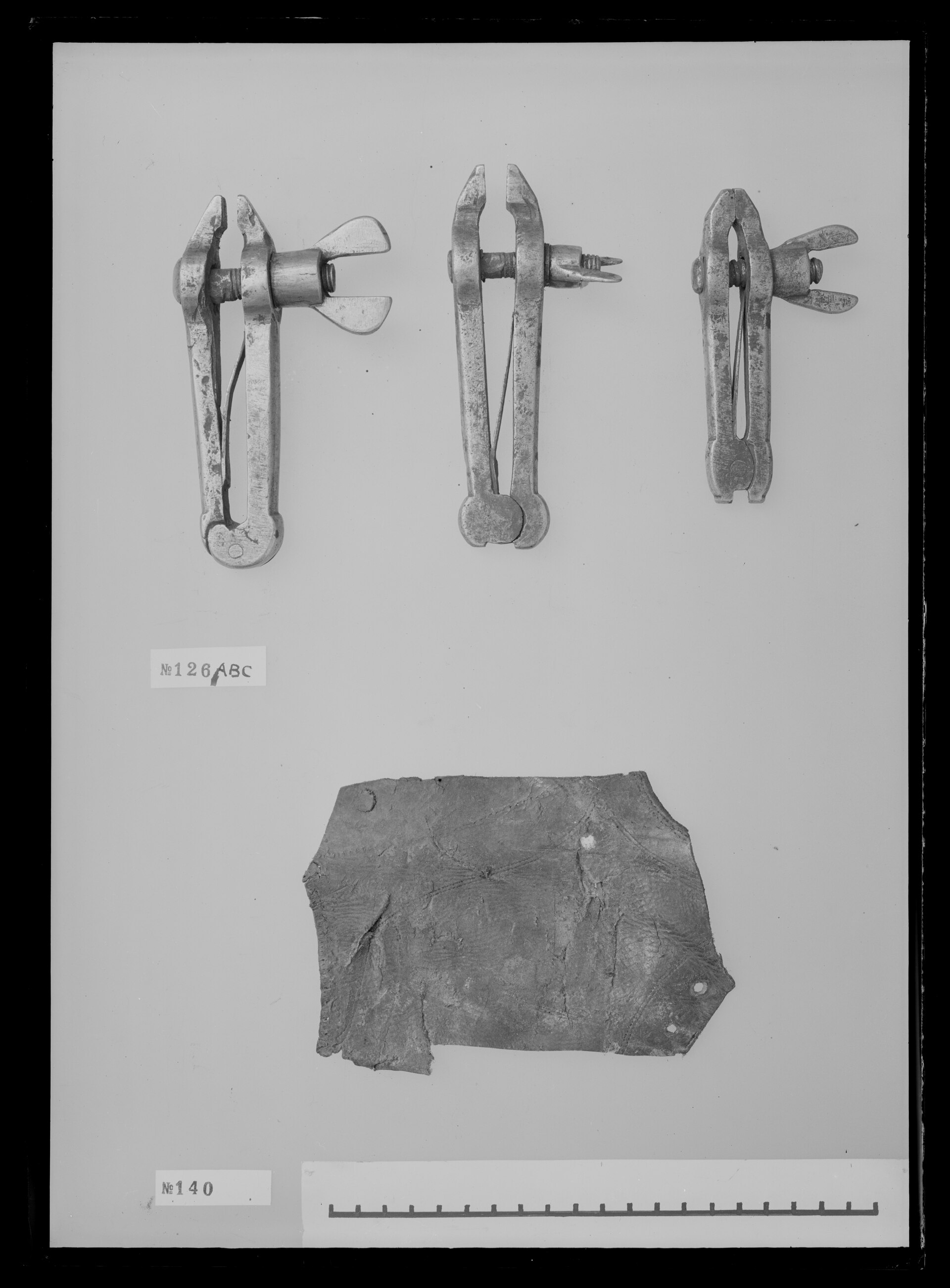Ливрусткаммерен, Filklove — skruvstycke, инв. LSH 35262, ок. 1900