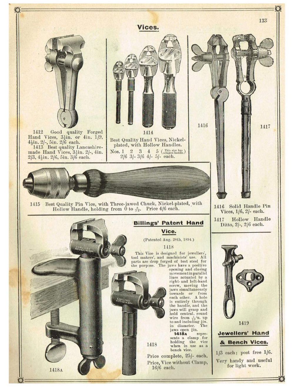 Charles Nurse & Co., прайс-лист № 12, 1902 — стр. 153