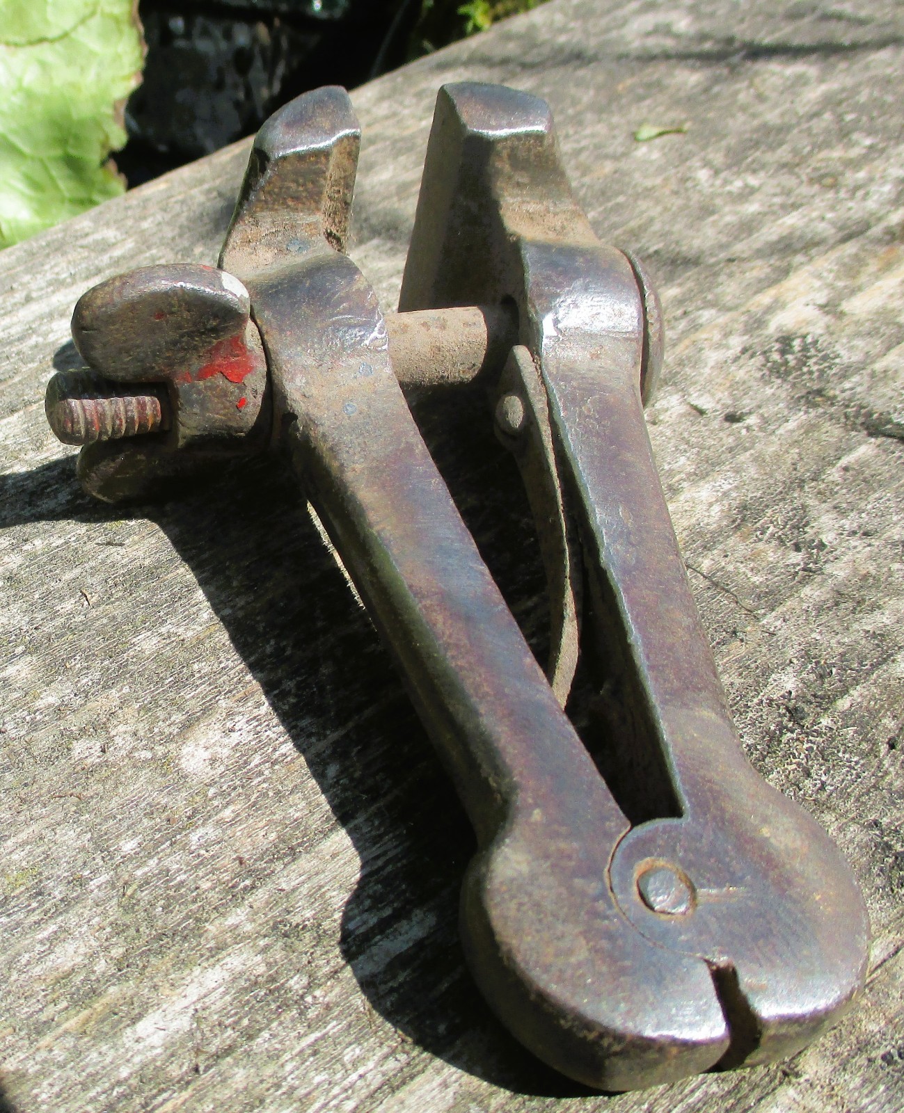 Vintage 4 1/2" X 1 1/2" Hand Vice Clamp Jewellers, Machinist, Gunsmith — фото 1
