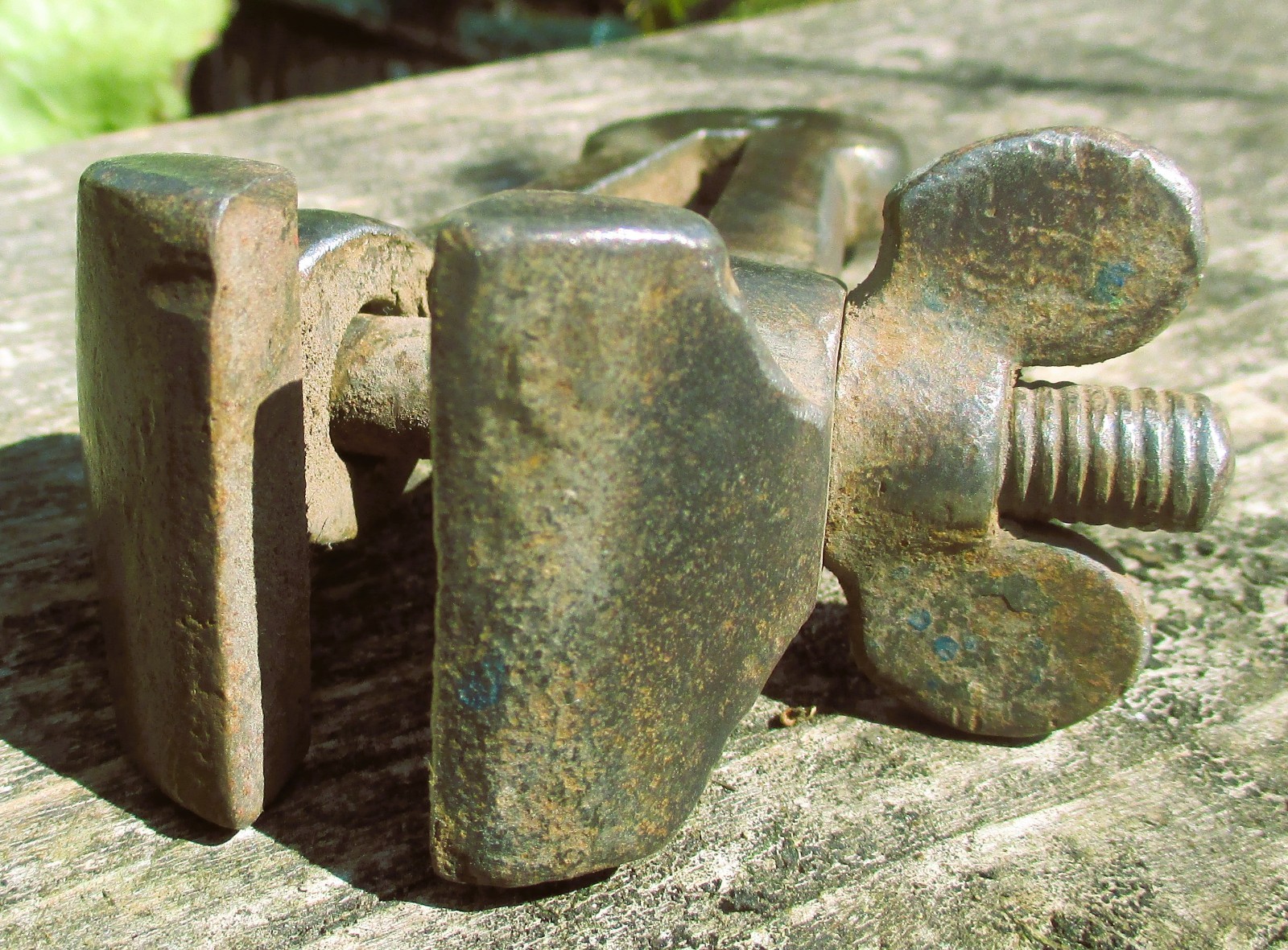 Vintage 4 1/2" X 1 1/2" Hand Vice Clamp Jewellers, Machinist, Gunsmith — фото 5
