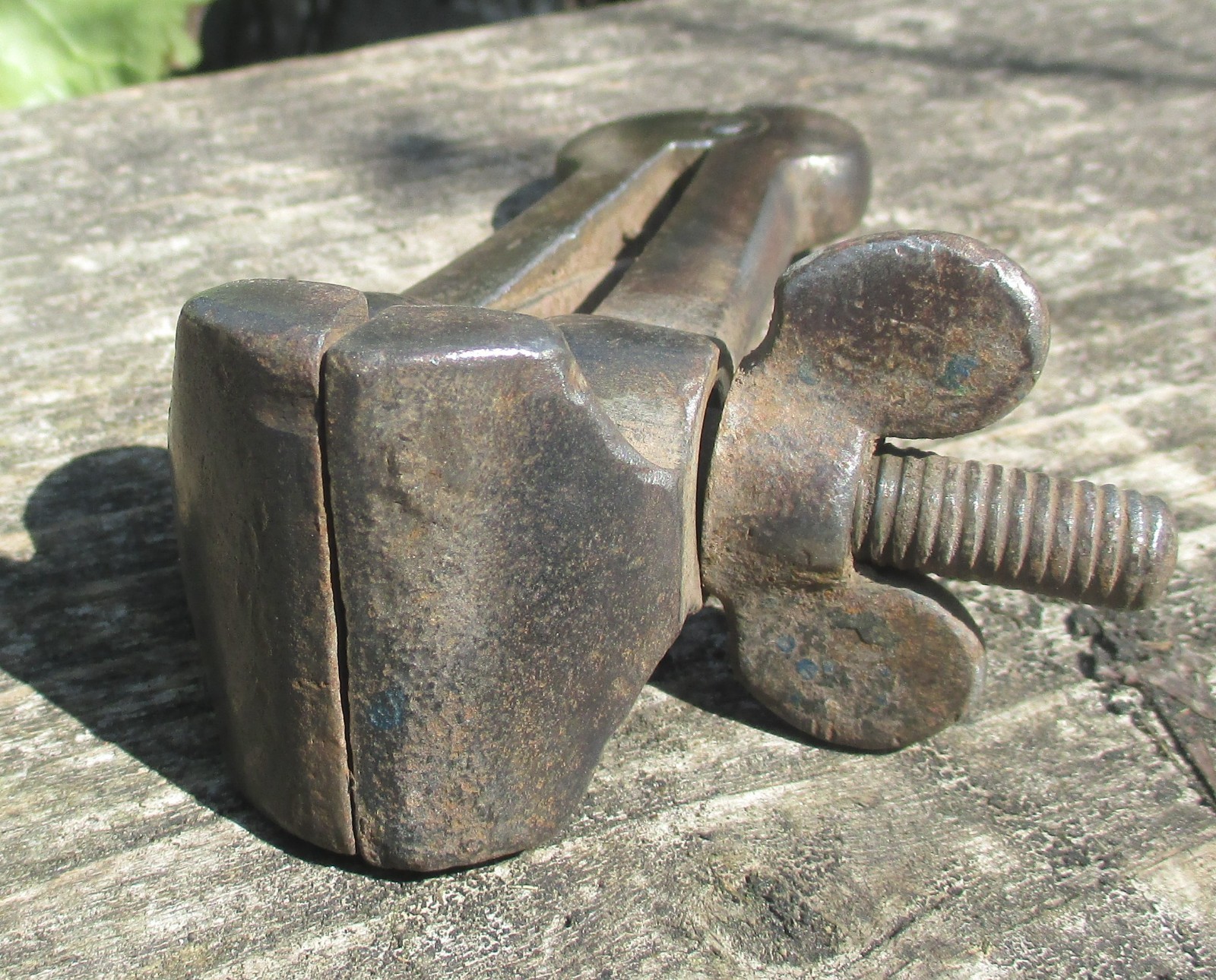 Vintage 4 1/2" X 1 1/2" Hand Vice Clamp Jewellers, Machinist, Gunsmith — фото 6