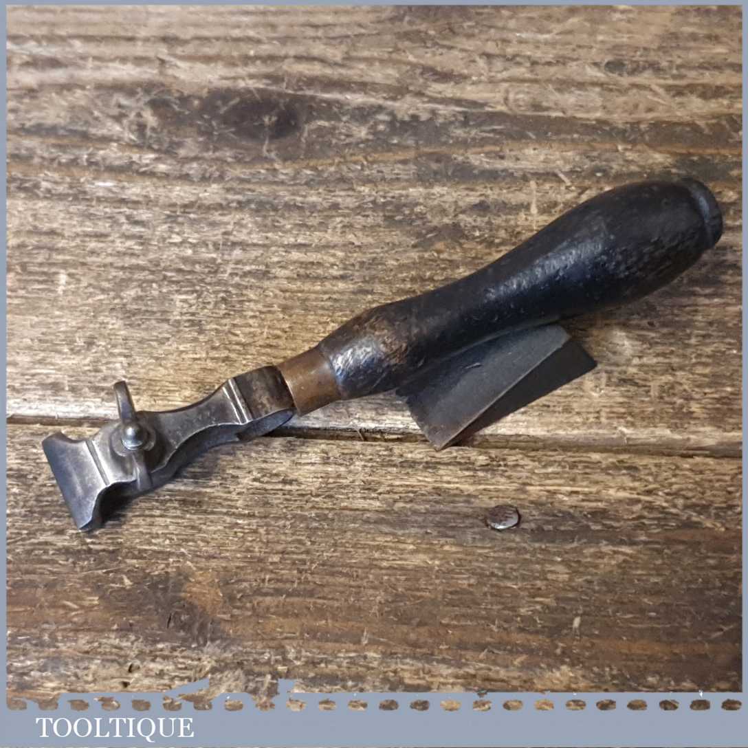 Antique Clock Maker’s Or Jeweller’s Hand Vice With Ebonised Handle — фото 1