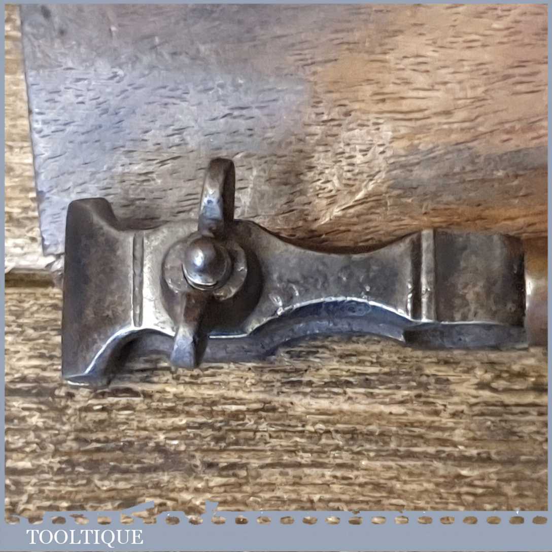 Antique Clock Maker’s Or Jeweller’s Hand Vice With Ebonised Handle — фото 3