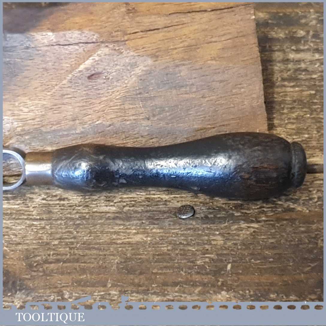 Antique Clock Maker’s Or Jeweller’s Hand Vice With Ebonised Handle — фото 4