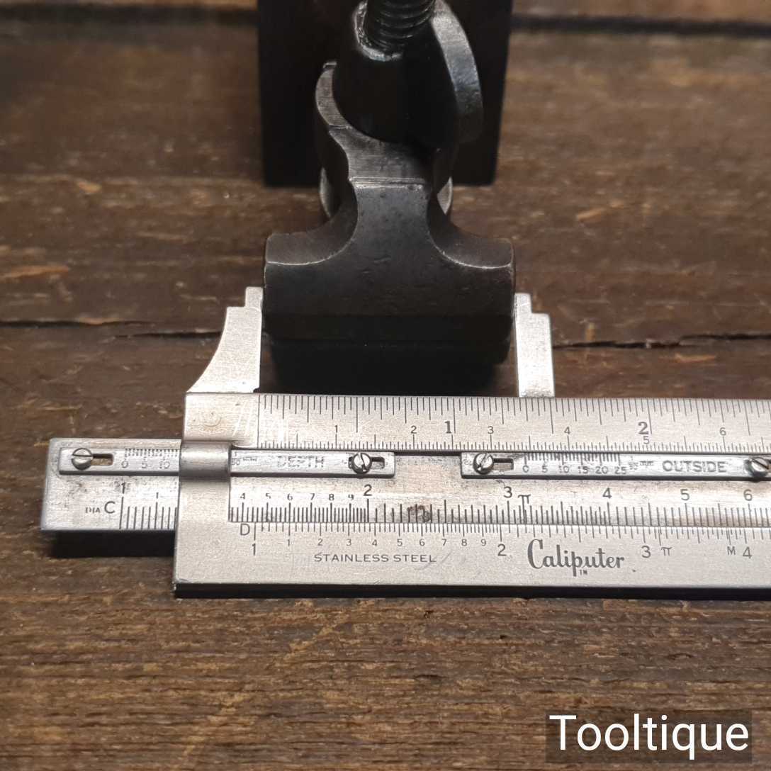 Antique Thewlis & Griffith 1835-1907 Spring Loaded Cast Steel Hand Vice — фото 7