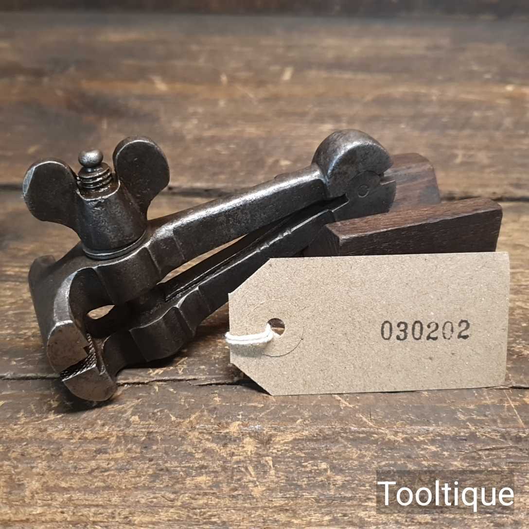Antique Vintage Hugoniot-Tissot France Jewellers Cast Steel Hand Vice — фото 5