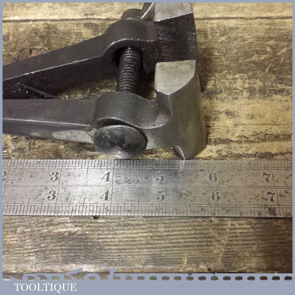 Large Vintage Marples & Sons Engineers Or Jewellers Hand Vice – Good Condition — фото 3