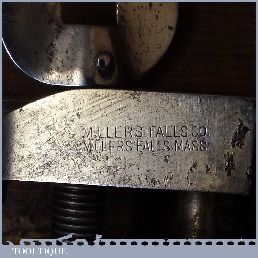 Superb Vintage Millers Falls Hand Vice Multi Tool – Very Good Condition — фото 2