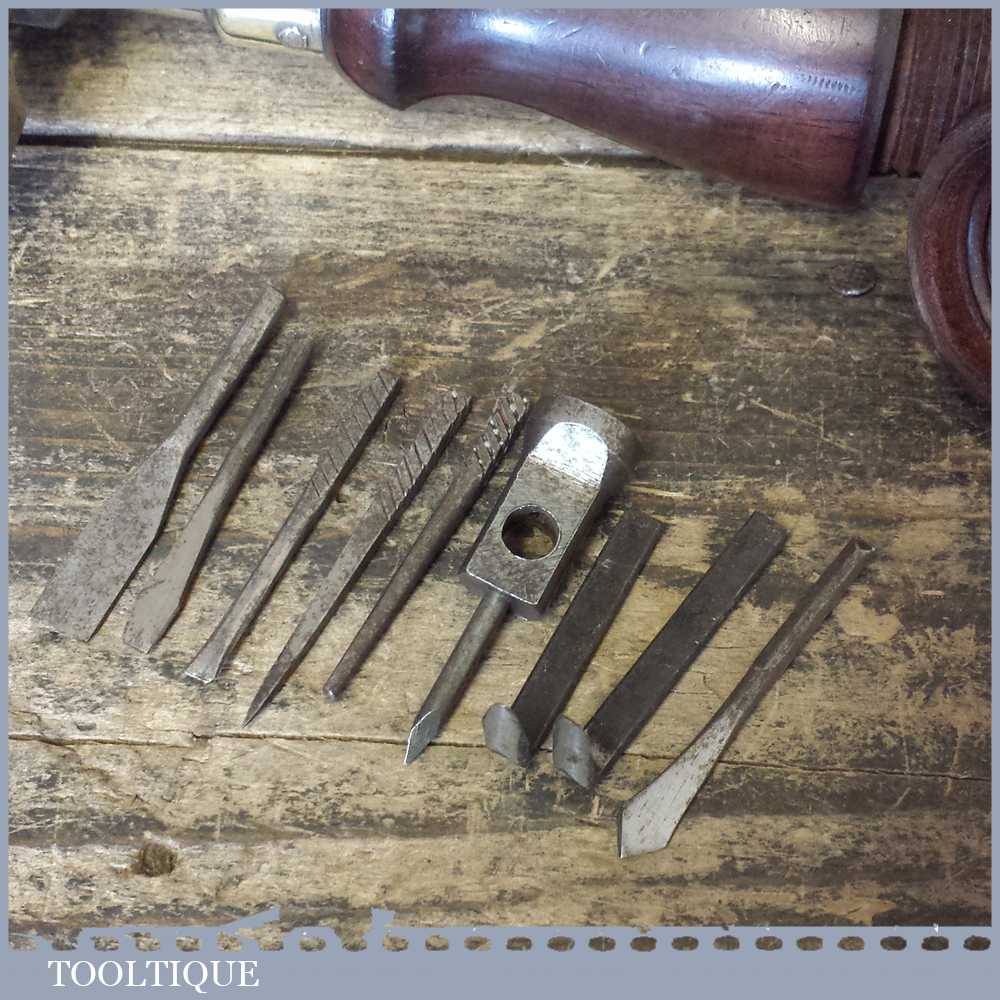 Superb Vintage Millers Falls Hand Vice Multi Tool – Very Good Condition — фото 5