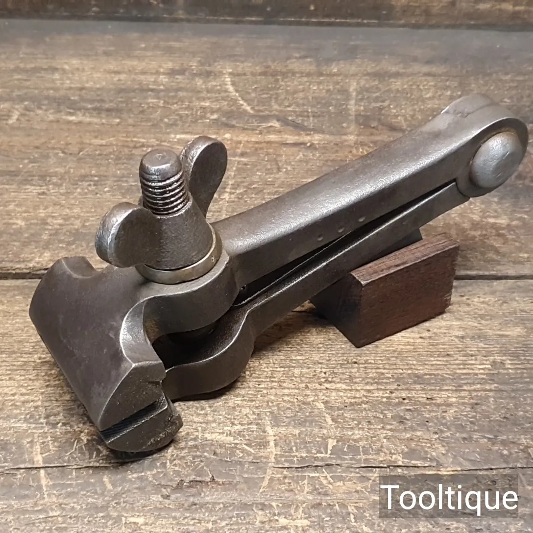 Unusually Large Vintage 8" Cast Steel Hand Vice — фото 5
