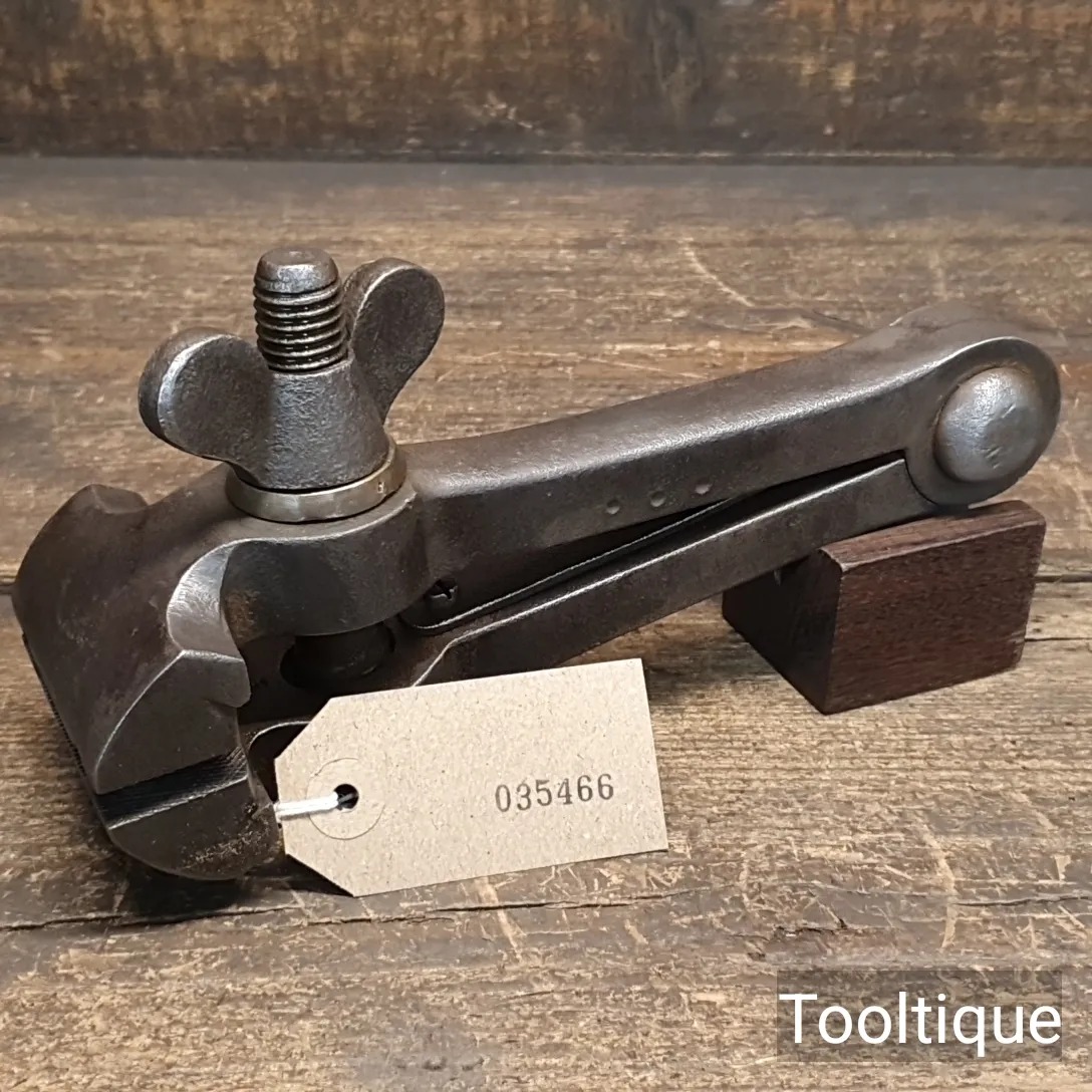 Unusually Large Vintage 8" Cast Steel Hand Vice — фото 6