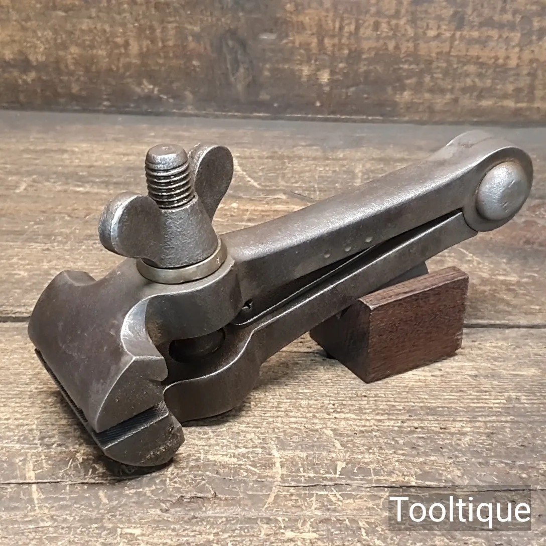 Unusually Large Vintage 8" Cast Steel Hand Vice — фото 7