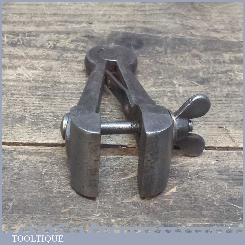 Vintage Cast Steel Hand Held Vice Tool – Good Condition — фото 5