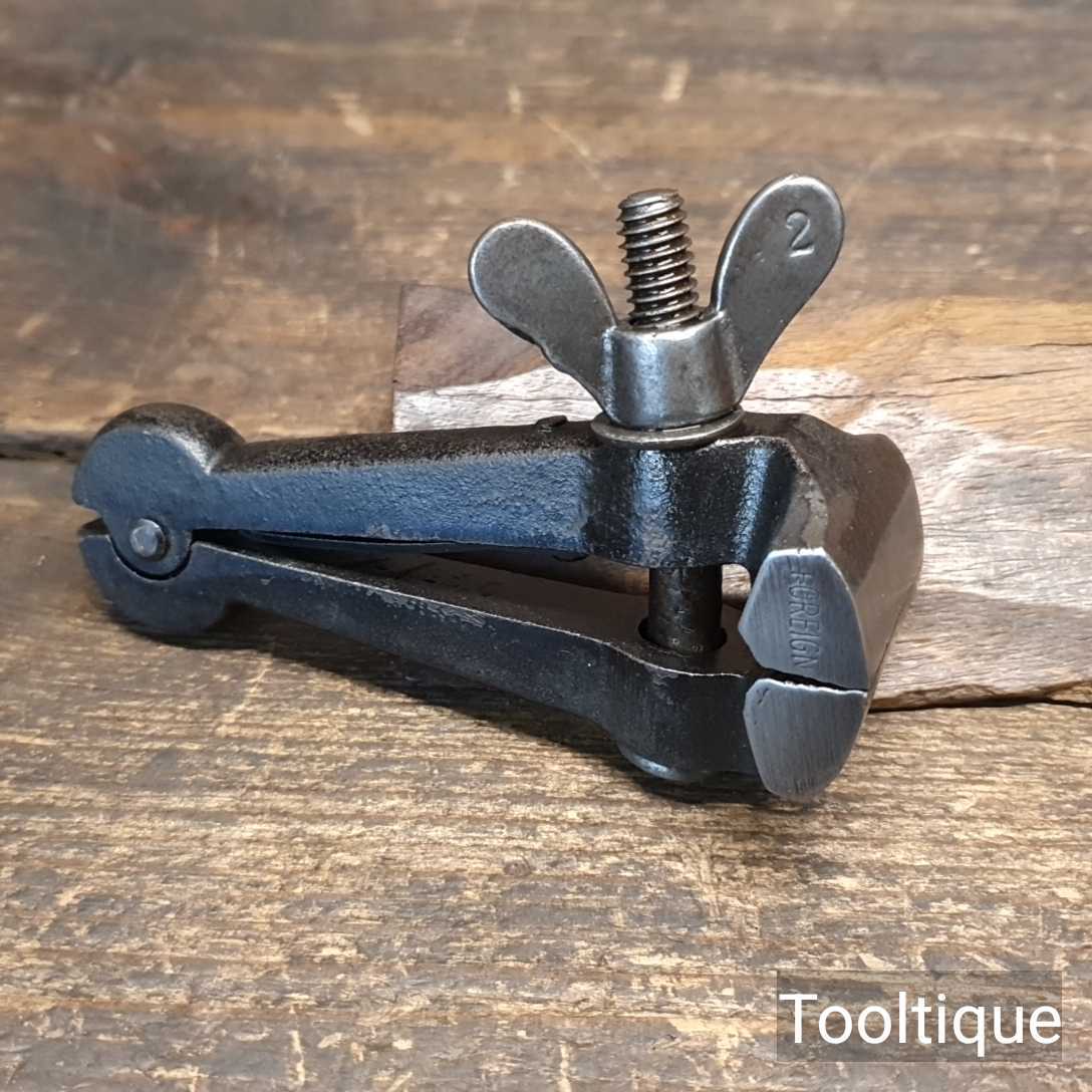 Vintage German Cast Steel Hand Vice – Good Condition — фото 1