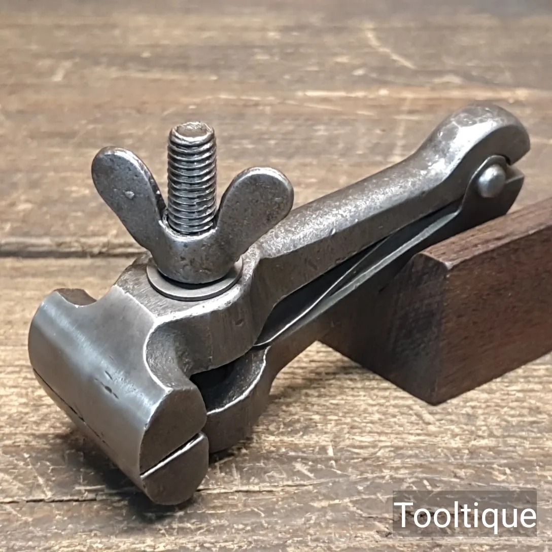 Vintage Modelmakers Sprung Loaded Cast Steel Hand Vice 1 ½” Jaws – Refurbished — фото 1