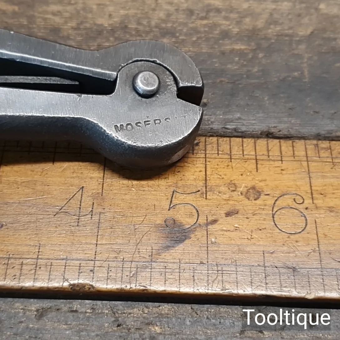Vintage Mosers New Old Stock Cast Steel Hand Vice 1 5/8” Jaw – Good Condition — фото 5