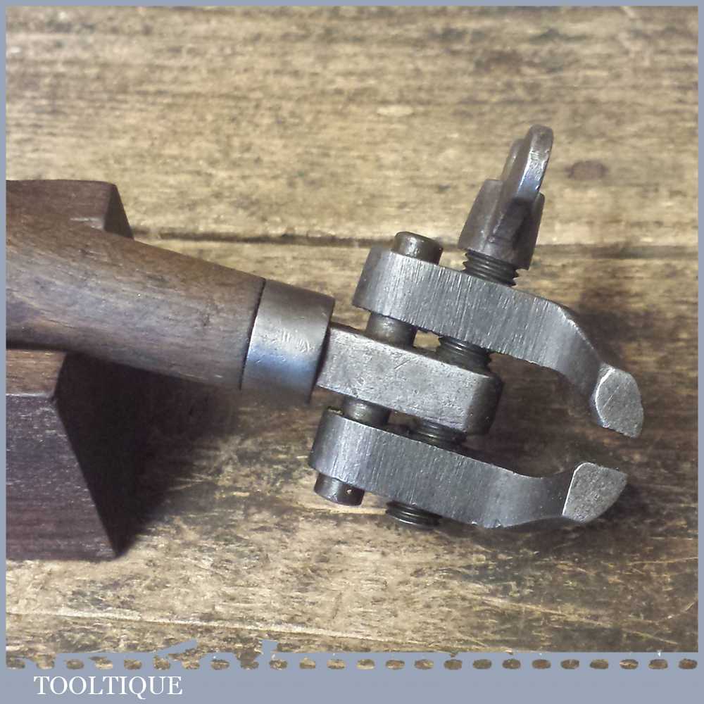 Vintage Peugeot Freres Brevete France Clock Maker’s Hand Vice — фото 3