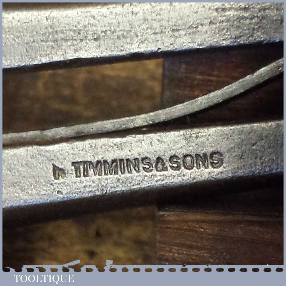 Vintage R. Timmins & Sons Spring Loaded Cast Steel Hand Vice — фото 3
