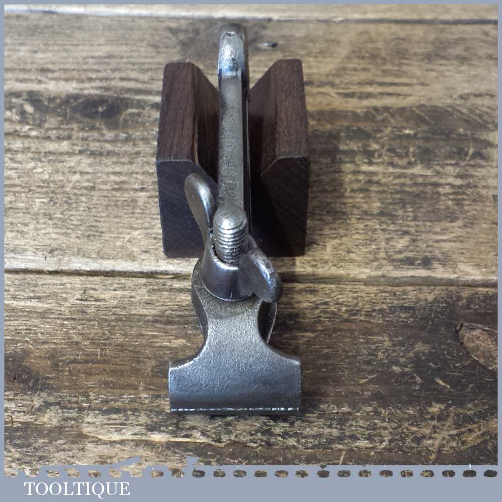 Vintage Spring Loaded Cast Steel Hand Vice – Good Condition — фото 2