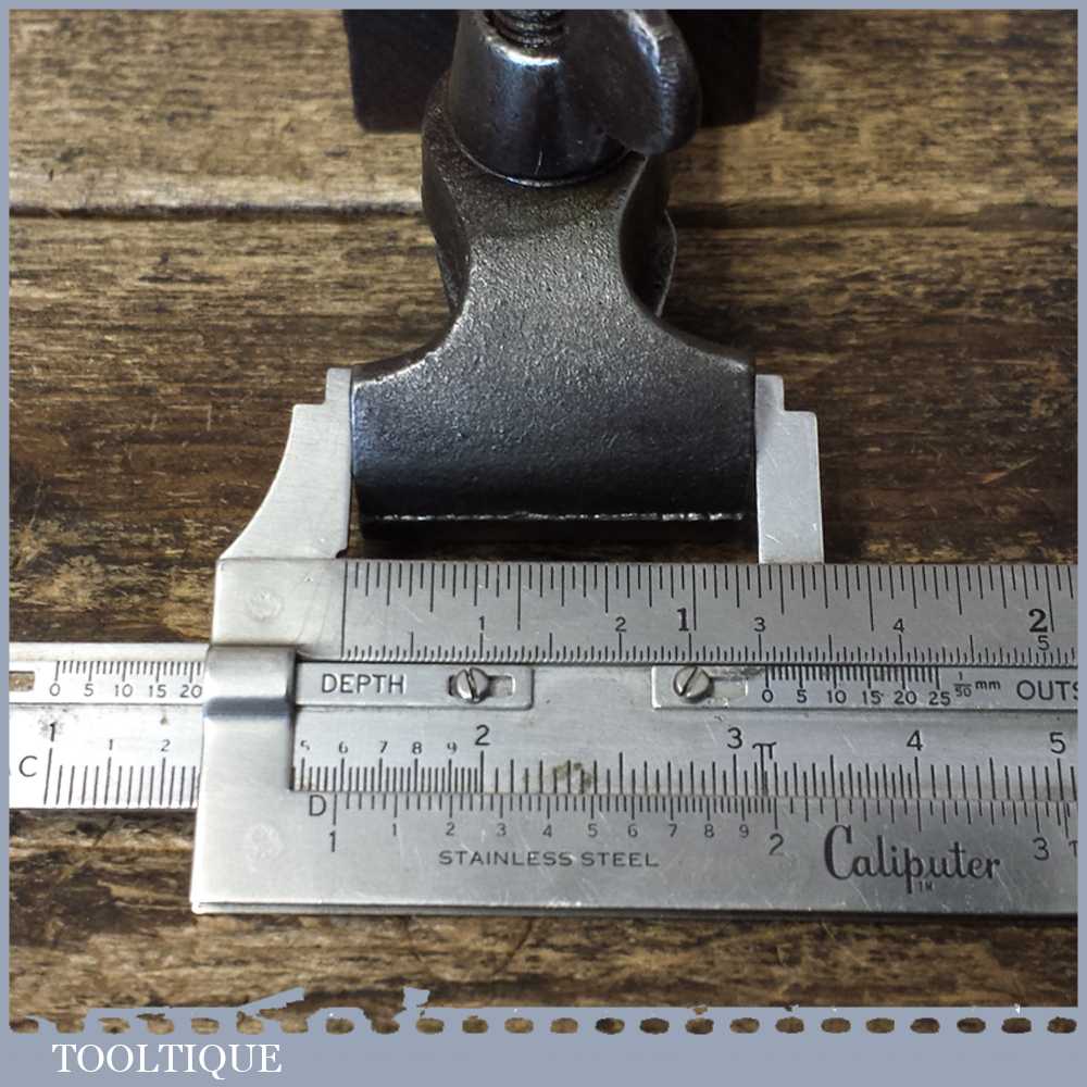 Vintage Spring Loaded Cast Steel Hand Vice – Good Condition — фото 4