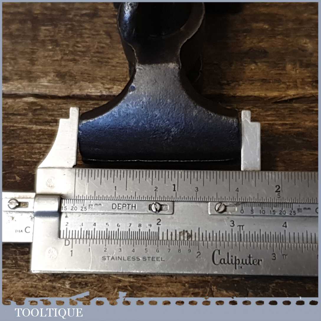 Vintage Spring Loaded Cast Steel Hand Vice – Good Condition — фото 2