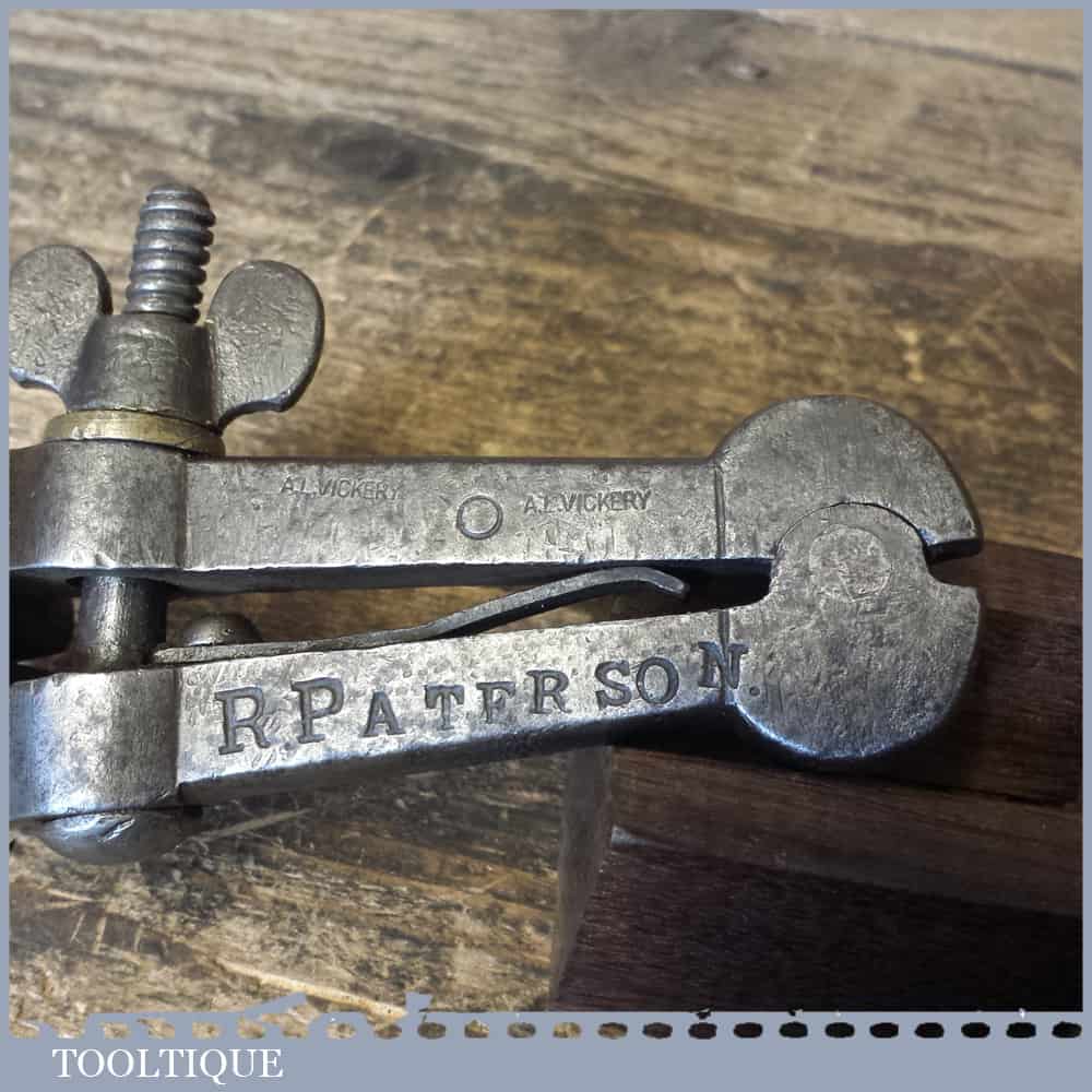 Vintage Spring Loaded Cast Steel Hand Vice – Good Condition — фото 2