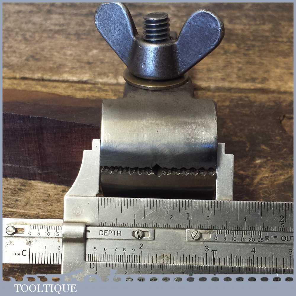 Vintage Spring Loaded Cast Steel Hand Vice – Good Condition — фото 4