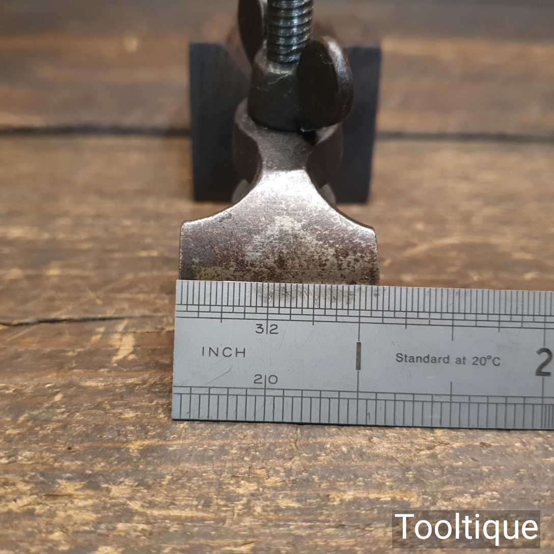 Vintage Spring-Loaded Cast Steel Hand Vice – Good Condition — фото 5