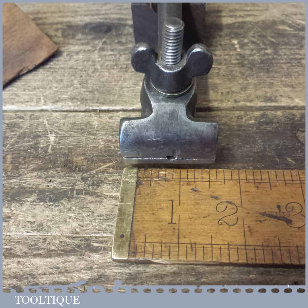 Vintage Sprung Loaded Cast Steel Hand Vice – Good Condition — фото 4