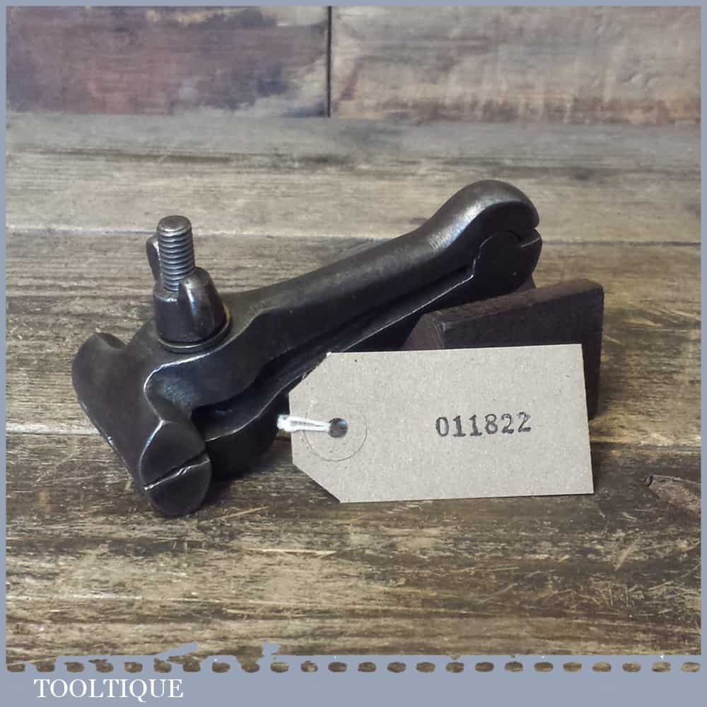 Vintage Sprung Loaded Cast Steel Hand Vice – Good Condition — фото 5