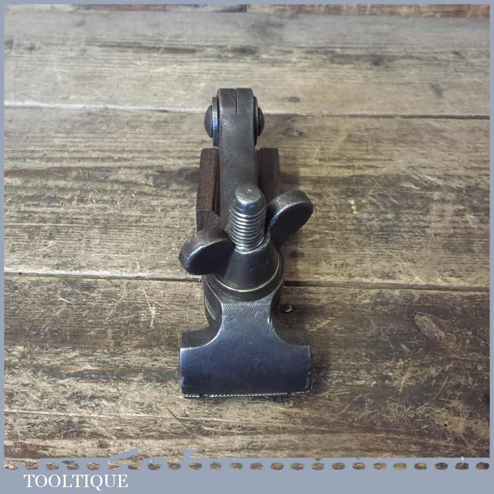 Vintage Sprung Loaded Cast Steel Hand Vice – Good Condition — фото 2