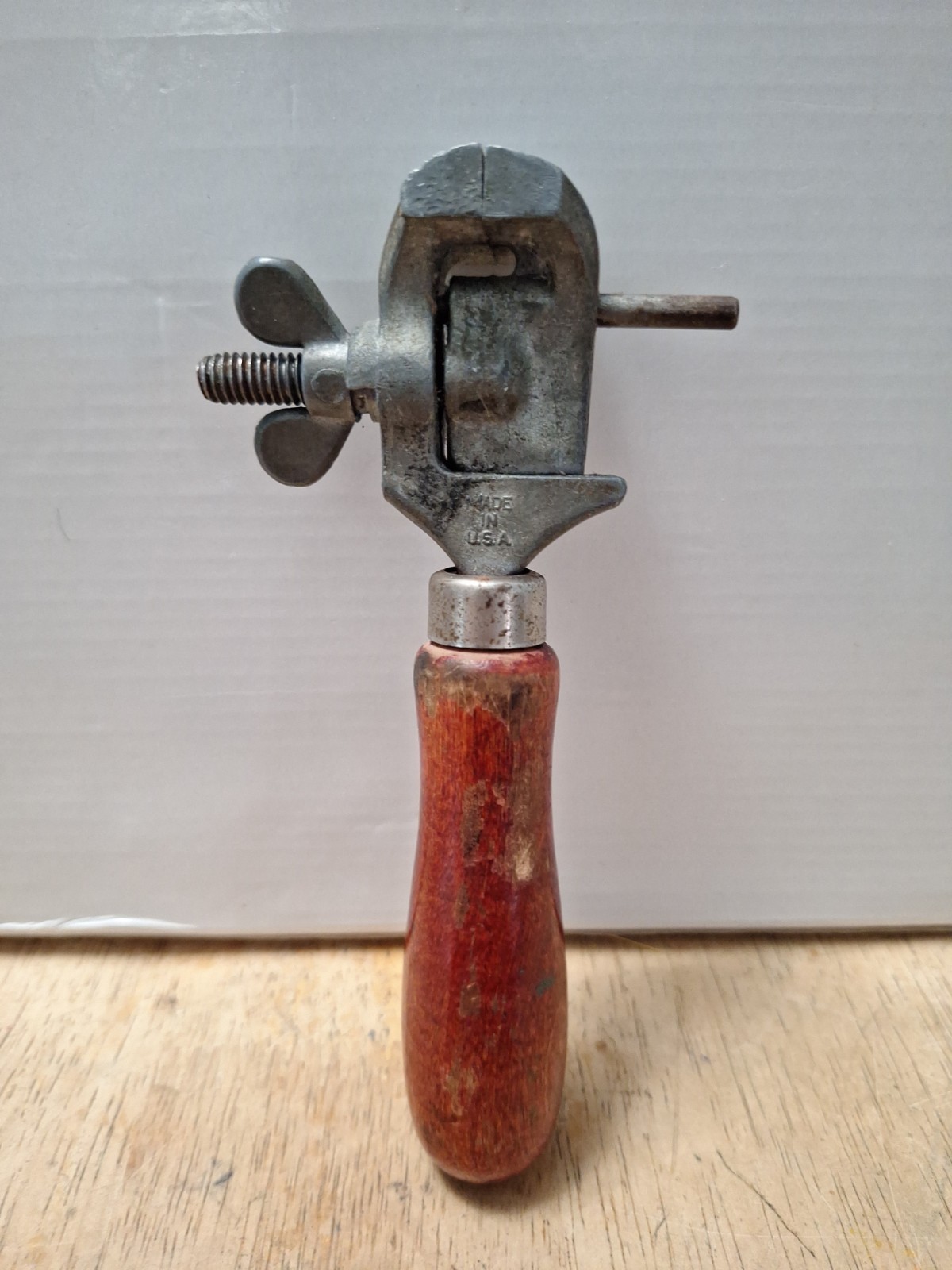 Vintage TOOLS MINI Hand Vise Clamp 1-1/4" Jaw Gunsmith Jeweler — фото 1