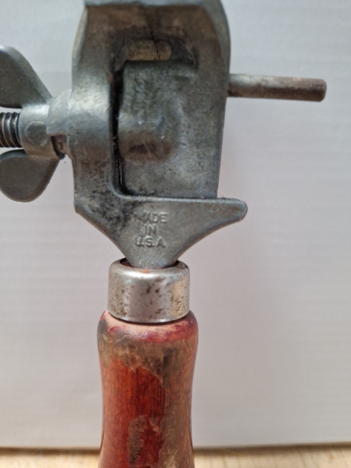 Vintage TOOLS MINI Hand Vise Clamp 1-1/4" Jaw Gunsmith Jeweler — фото 2