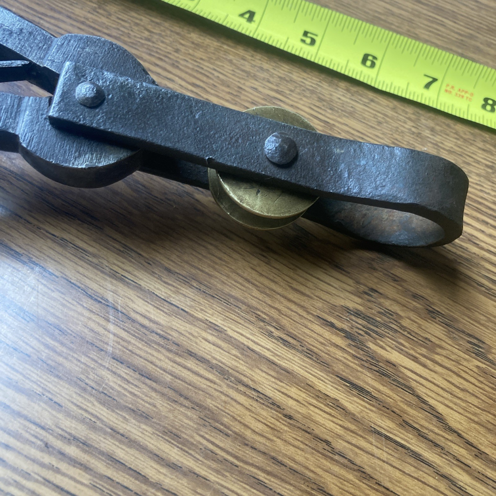 Antique 1.” Jaw Precision Jeweler’s Hand Vise Cable Clamp Rare V C & Co. Mark — фото 6