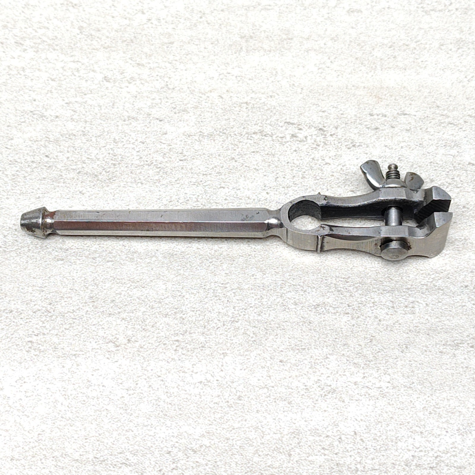 Vintage Watchmakers Jewelers Thumb Screw Precision Hand Vise — фото 2