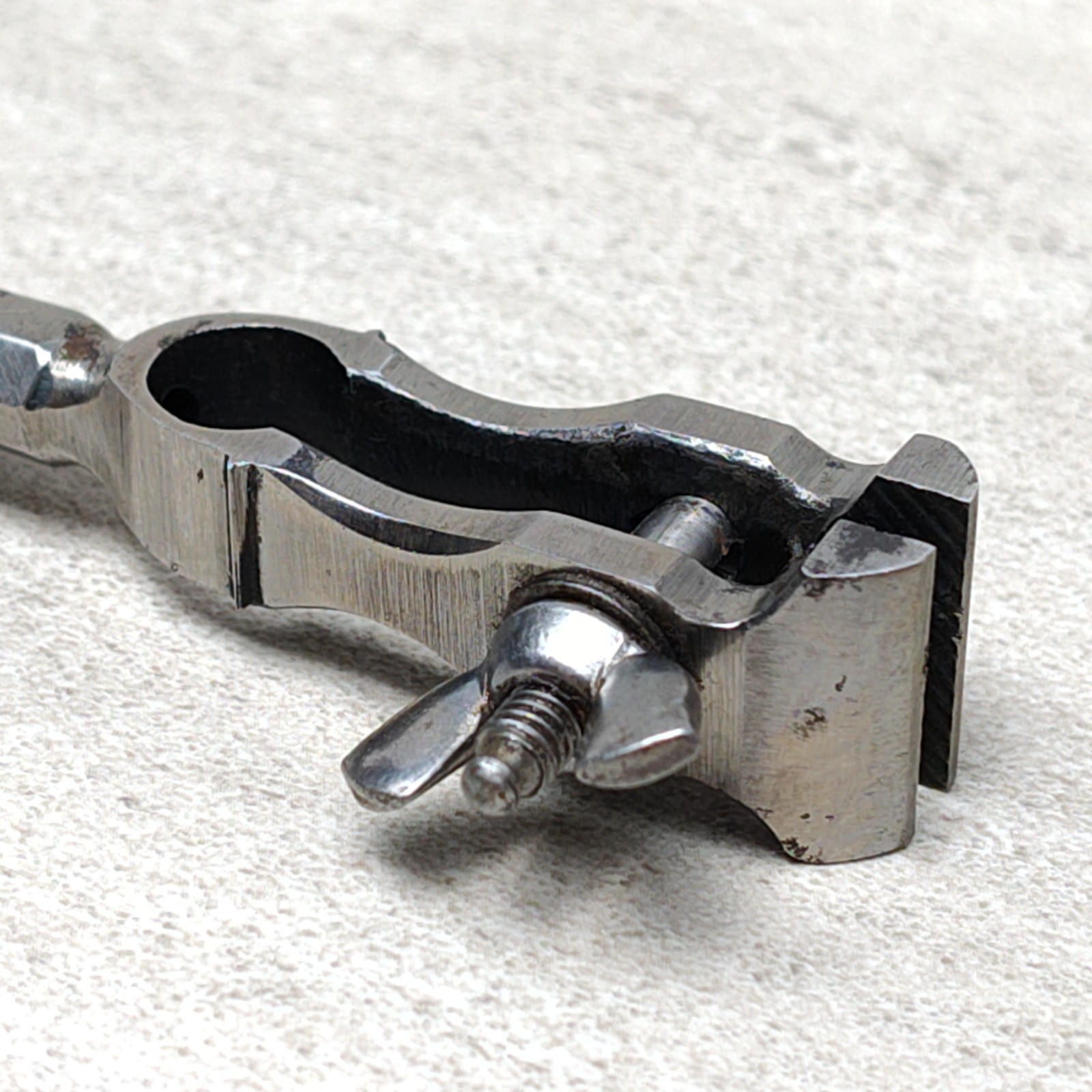 Vintage Watchmakers Jewelers Thumb Screw Precision Hand Vise — фото 4