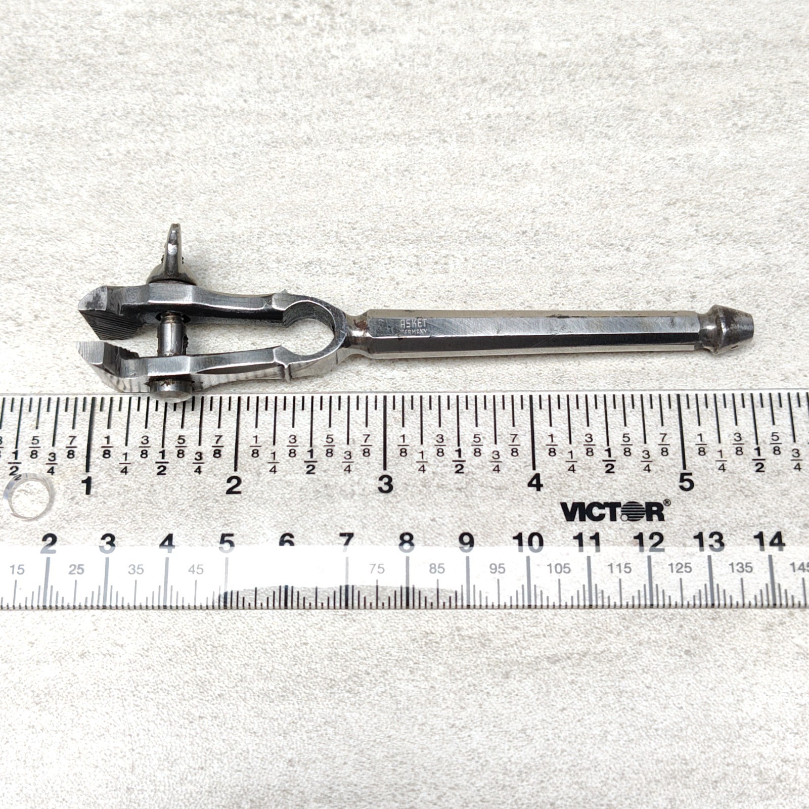 Vintage Watchmakers Jewelers Thumb Screw Precision Hand Vise — фото 7