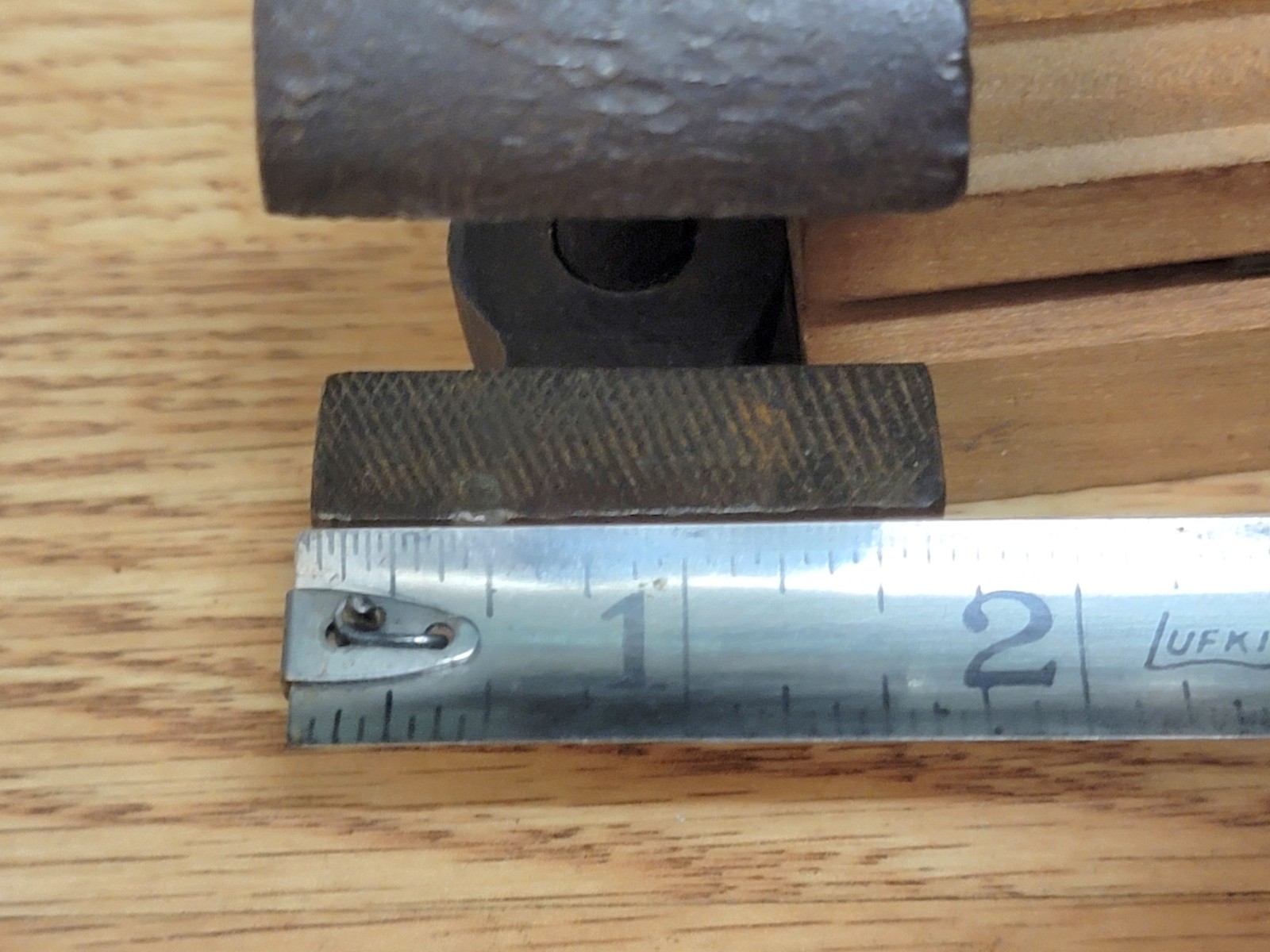 Vintage Heavy Cast Steel Machinist's Hand Vise Vom Cleff & Co Germany 1 5/8" Jaw — фото 11
