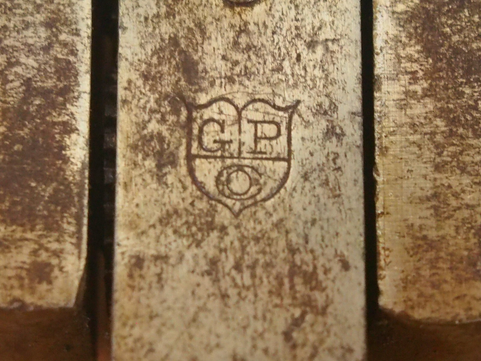 Goodell-Pratt Co. No. 97 Jeweler's Parallel Jaw Geared Hand Vise w. Crest Logo — фото 6