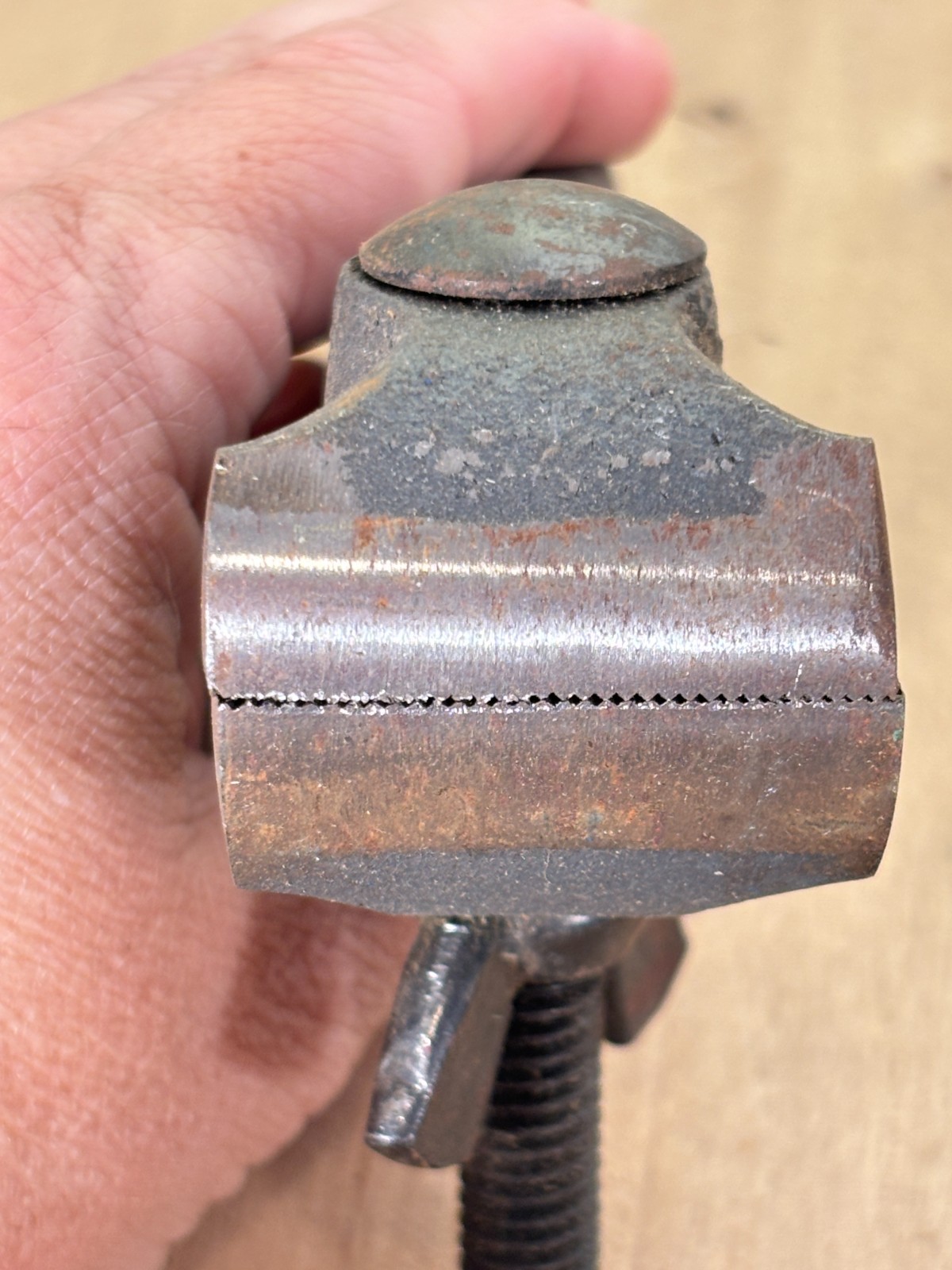 Vintage General No 815 Cast Iron Hand Held Vise Machinist Gunsmith Jewelers 5"l — фото 2