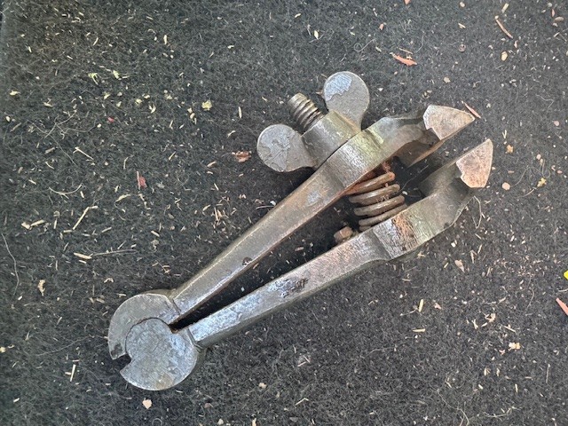 Vintage Antique Hand Held Vise Machinest Gunsmith Jeweler Tool — фото 1